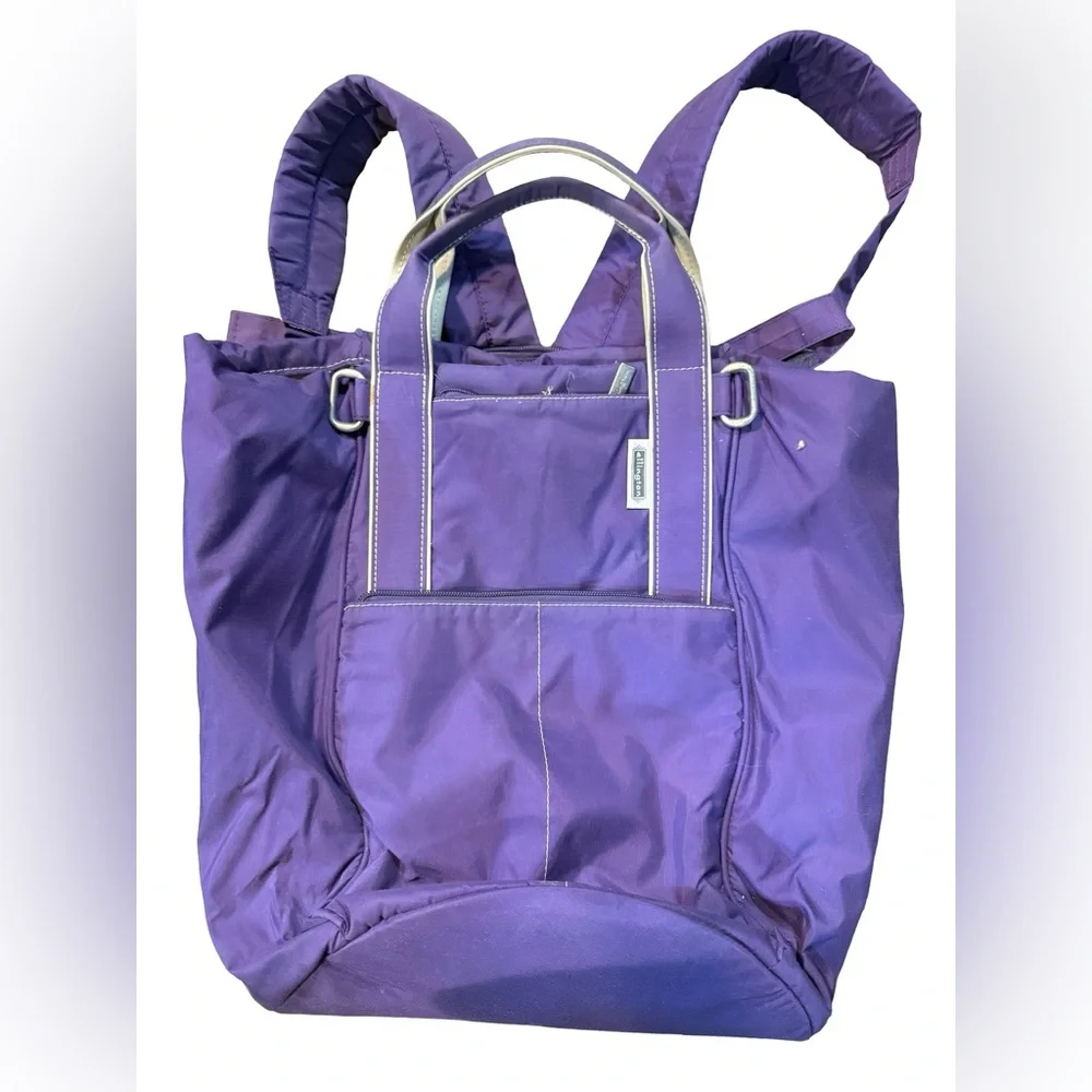 Ellington Nylon Purple Backpack - Picture 1 of 14
